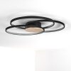 Skanes Plafoniera LED Nero, 1-Luce