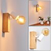 Barbengo Applique Legno chiaro, Bianco, 1-Luce