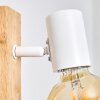 Barbengo Applique Legno chiaro, Bianco, 1-Luce