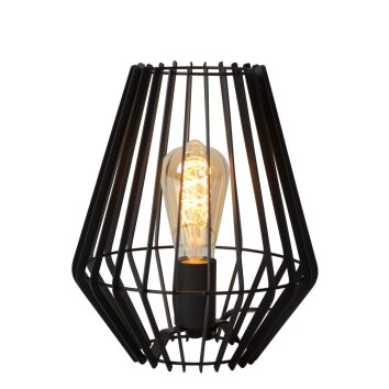 Lucide REDA Lampada da Tavolo Nero, 1-Luce