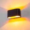 Dapp Applique Oro, Nero, 1-Luce