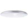 Plafoniera Brilliant Jamil LED Argento, Bianco, 1-Luce, Telecomando