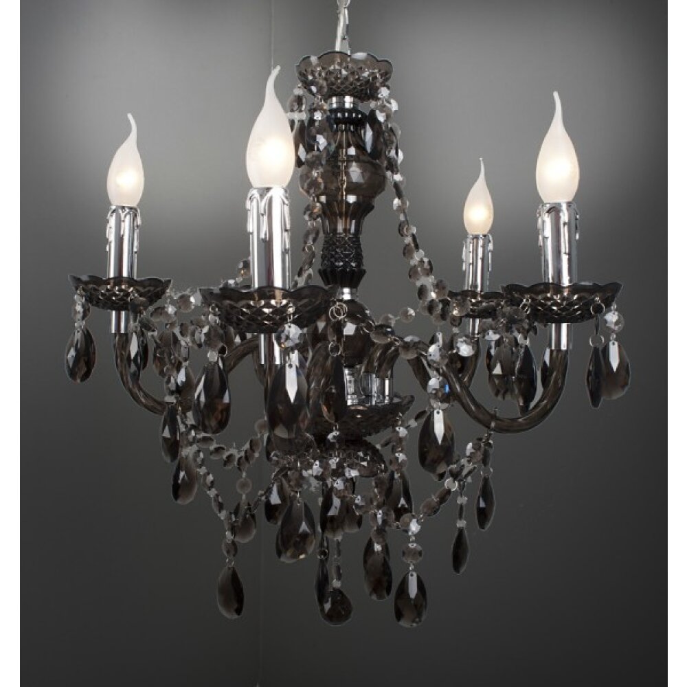Reality Delhi Lampadari a corona Nero, 5-Luci main product photo