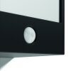 Philips Macaw Applique da esterno LED Nero, 1-Luce, Sensori di movimento