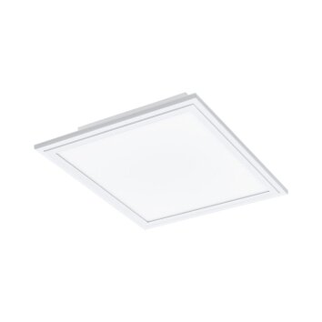 EGLO SALOBRENA-A Plafoniera LED Bianco, 1-Luce, Telecomando