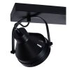 Lucide CICLETA Faretto da soffitto Nero, 2-Luci