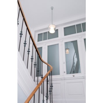 Serien Lighting ANNEX Lampadario a sospensione LED Cromo, 1-Luce