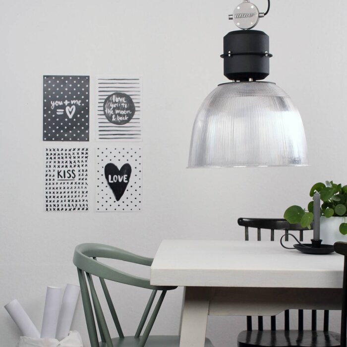 Steinhauer Clearvoyant Lampada a Sospensione Trasparente, chiaro, 1-Luce