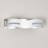 Nagold Applique LED Cromo, Nichel opaco, 1-Luce