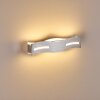 Nagold Applique LED Cromo, Nichel opaco, 1-Luce