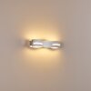 Nagold Applique LED Cromo, Nichel opaco, 1-Luce