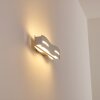 Nagold Applique LED Cromo, Nichel opaco, 1-Luce