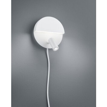 Trio MARIO Applique LED Bianco, 1-Luce