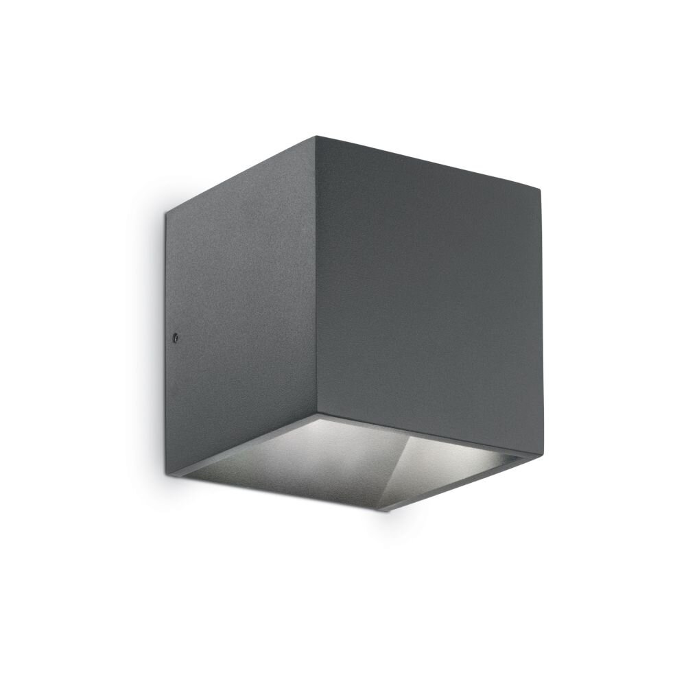 Ideal Lux RUBIK Applique da esterno LED Antracite, 1-Luce main product photo