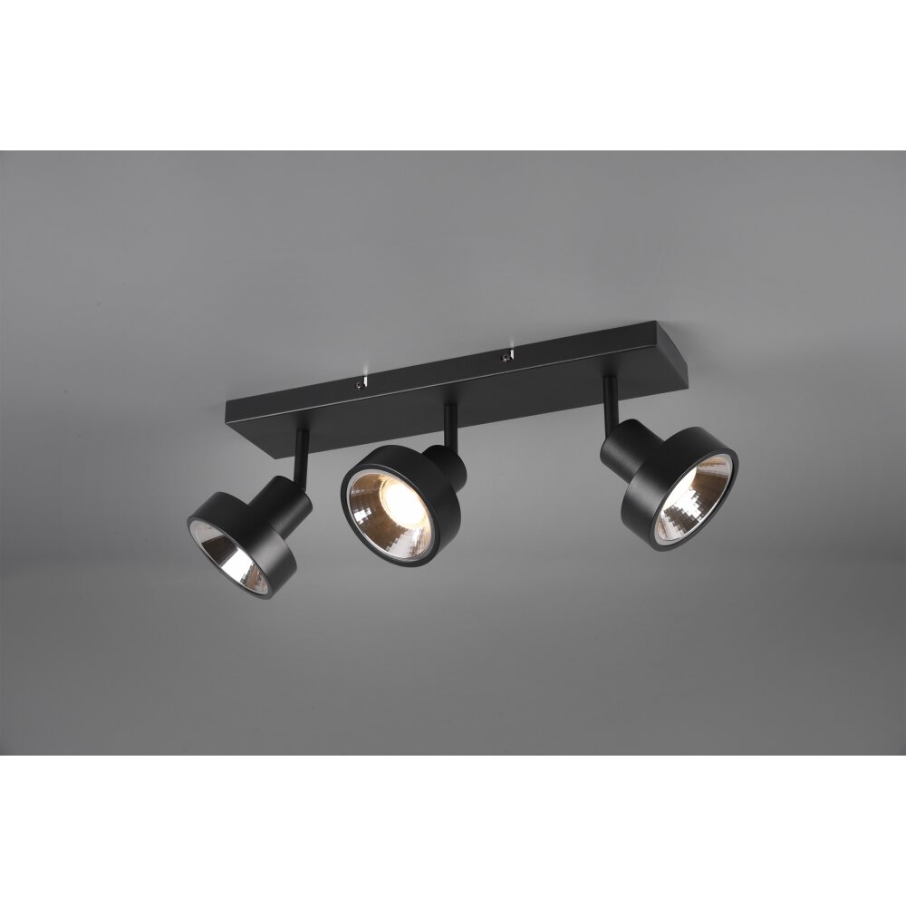 Trio Leon faretto LED Nero, 3-Luci main product photo