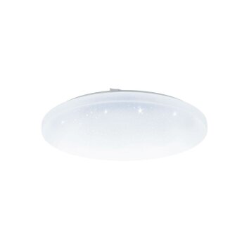 EGLO FRANIA-A Plafoniera LED Bianco, 1-Luce, Telecomando