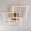 Cheka Plafoniera LED Alluminio, 3-Luci, Telecomando
