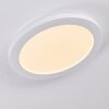 Siguna Plafoniera LED Bianco, 1-Luce