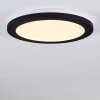 Siguna Plafoniera LED Nero, 1-Luce