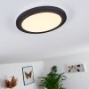 Siguna Plafoniera LED Nero, 1-Luce