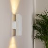 Roseau Applique LED Bianco, 1-Luce