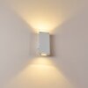 Roseau Applique LED Bianco, 1-Luce