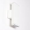 Roseau Applique LED Bianco, 1-Luce