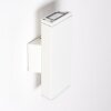 Roseau Applique LED Bianco, 1-Luce