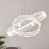 Lezha Lampadario a sospensione LED Bianco, 2-Luci