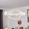 Lezha Lampadario a sospensione LED Bianco, 2-Luci