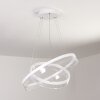 Lezha Lampadario a sospensione LED Bianco, 2-Luci