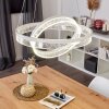 Lezha Lampadario a sospensione LED Bianco, 2-Luci