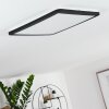 Siguna Plafoniera LED Nero, Bianco, 1-Luce