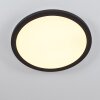 Siguna Plafoniera LED Nero, Bianco, 1-Luce