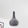 Alenhoven Lampadario a sospensione Grigio, 1-Luce