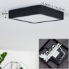 Kragos Plafoniera LED Nero, 1-Luce