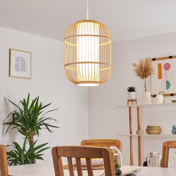 Kondoz Lampadario a sospensione Bianco, 1-Luce