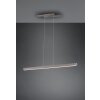 Trio Belfast Lampada a Sospensione LED Nichel opaco, 1-Luce