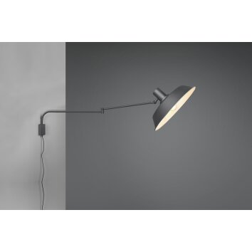 Trio Bolder Applique LED Nero, 1-Luce