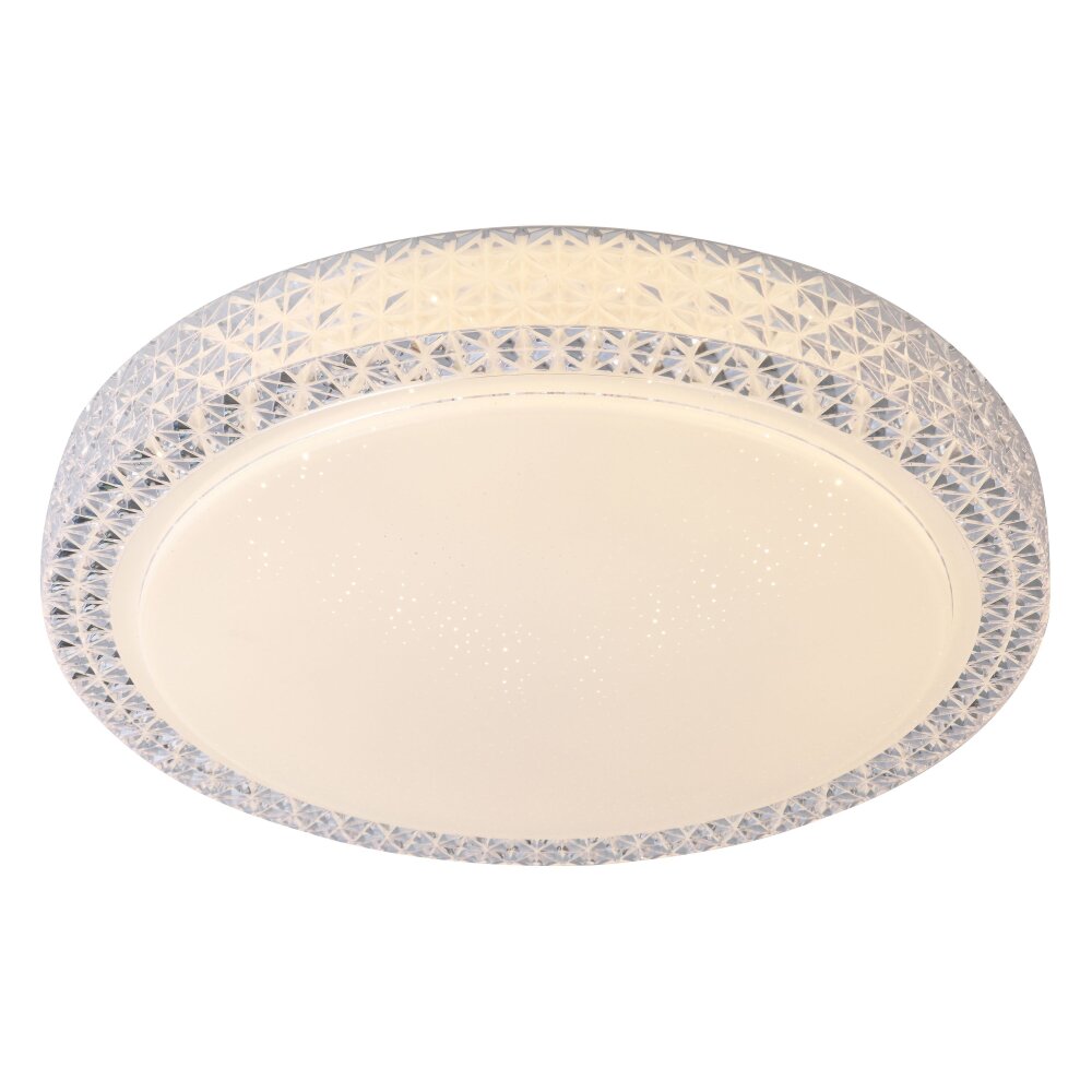 Brilliant Badria Plafoniera LED Bianco, 1-Luce, Telecomando main product photo