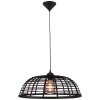 Brilliant CROSSTOWN Lampada a Sospensione Legno scuro, Nero, 1-Luce