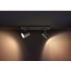 Philips Hue Ambiance White Runner Set di base per spot a soffitto Nero, 2-Luci, Telecomando