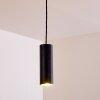 Zuoz Lampadario a sospensione Nero, 1-Luce