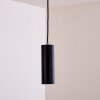 Zuoz Lampadario a sospensione Nero, 1-Luce