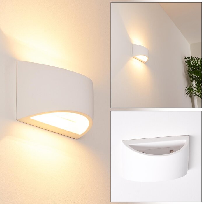 Braslo Applique Bianco, 1-Luce