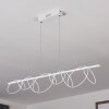 Jimma Lampada a Sospensione LED Bianco, 8-Luci