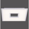 Leuchten-Direkt RECESS Plafoniera LED Bianco, 2-Luci, Telecomando, Cambia colore