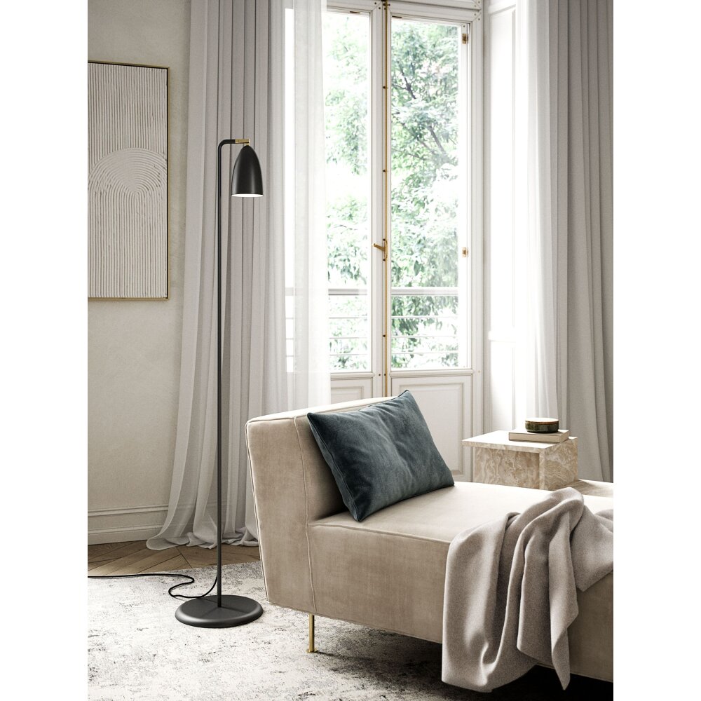 Design For The People by Nordlux NEXUS Lampada da terra Nero, 1-Luce main product photo