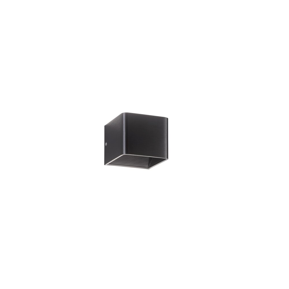Fischer & Honsel  Dan Applique LED Nero, 1-Luce