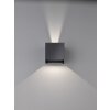 Fischer & Honsel  Wall Applique LED Nero, 2-Luci